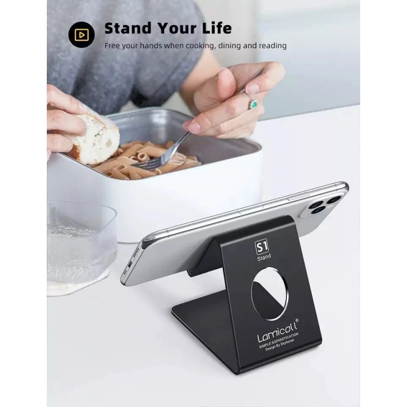Lamicall Cell Phone Stand, Phone Dock: Cradle, Holder, Stand For