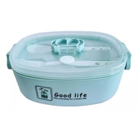 K&H Lonchera Oficina Corona Topper Cubiertos Alimentos Lunch Box