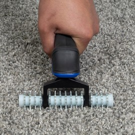 Capitol 110801 Star Wheel Loop Pile Seam Roller, 2.25" x 5.75" x 8", Black/Blue