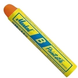 Generic Markal B Orange Solid Paint Stick Marker Tire Crayon - Pack of 12