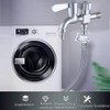 Alloy Double Tap, Washing Machine Tap, Double Tap Angle Valve,