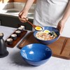 NUTRIUPS 8 Inch Ceramic Ramen Bowl Set of 2 Pho