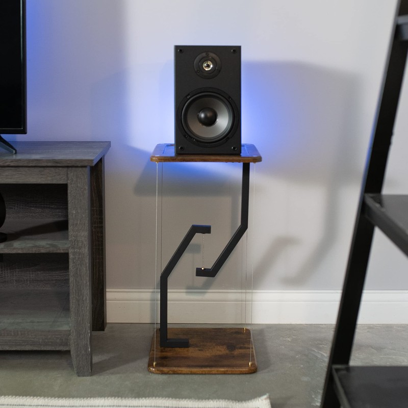 VIVO Anti-Gravity 12 inch Speaker Floor Stand, Floating Modern Speaker