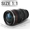 Camera Lens Coffee Cups Stainless Steel Insert 350 ml