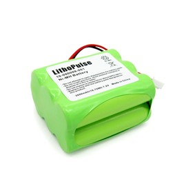 LithoPulse 10-000009-001 for 2gig BATT1X BATT2X BATT1 GC2 2GIG-CNTRL2 2GIG-CP2 GCKIT311 Go Control Panel Security System Alarm Batteries 6MR2600AAY4Z 10-000013-001 7.2V 2600mAh Ni-MH Battery