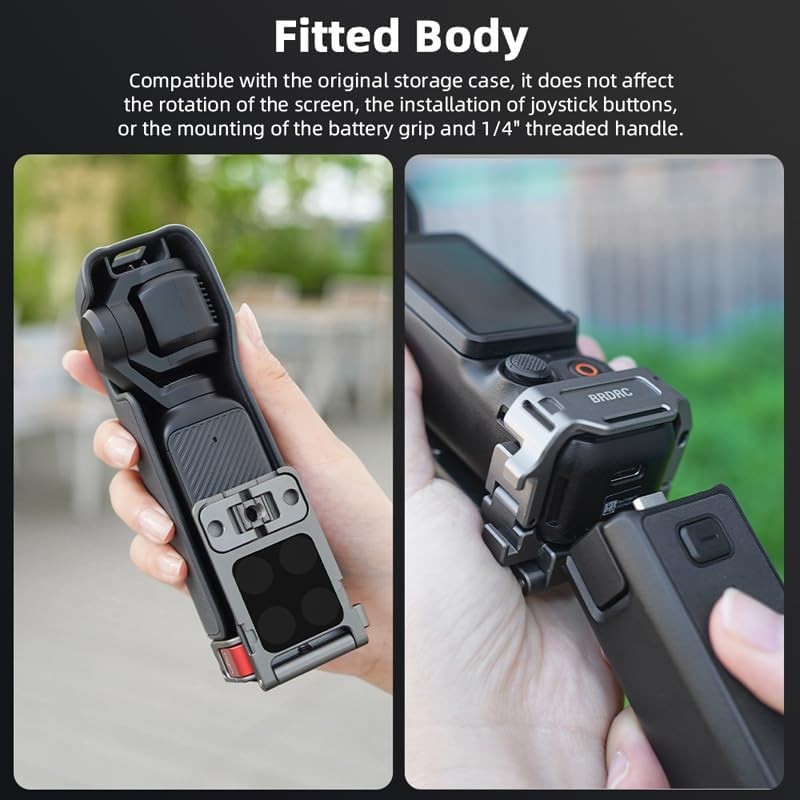DJI Osmo Pocket 4 Pro/Pocket 4 3 Extension Adapter Aluminum