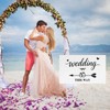 9 PCS Wedding This Way Sign Kit,Double Sided Wedding Direction
