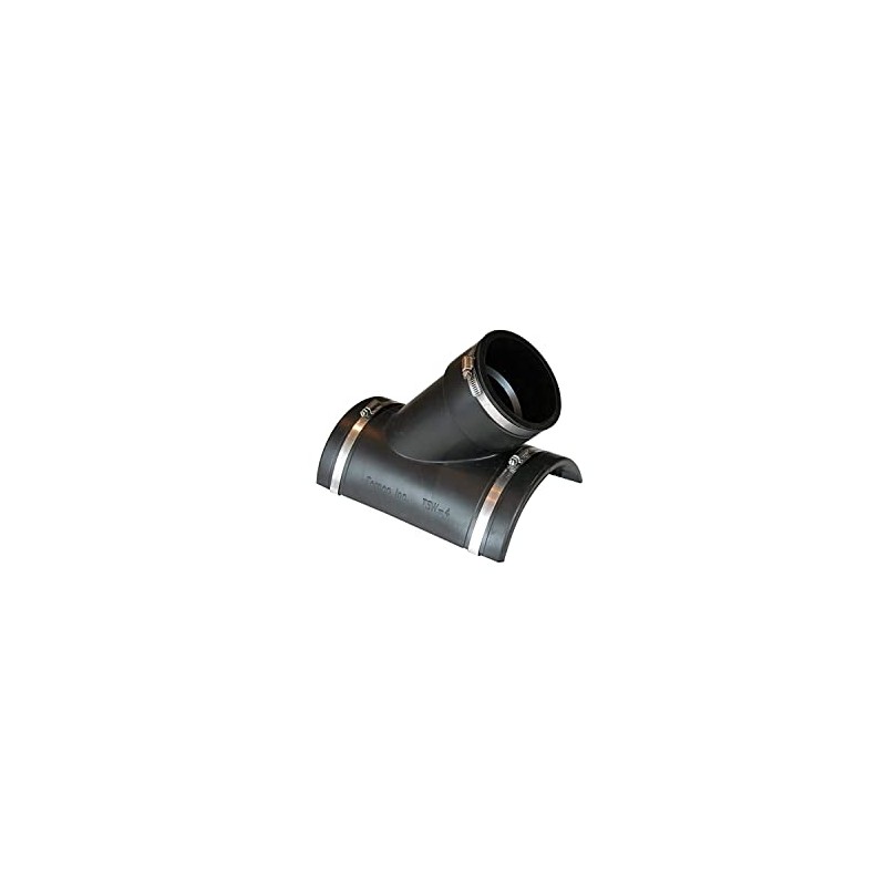 Flexible Tap Saddle Wye, for Pipe Size 4"