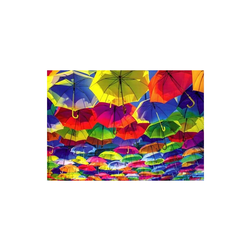 Umbrella Street 1000 Piece Puzzle