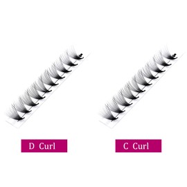 Premade Fans Eyelash Extensions 3D to 20D Pro Point Volume Lash Extensions Premade Lash Extensions Fans Pre Made Volume Lashes Premade Volume Fan Lash Extension (16D-0.07D, 14mm)