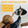 Bonlux 8W G125 LED Globe Light Bulbs, E26 Large Dimmable