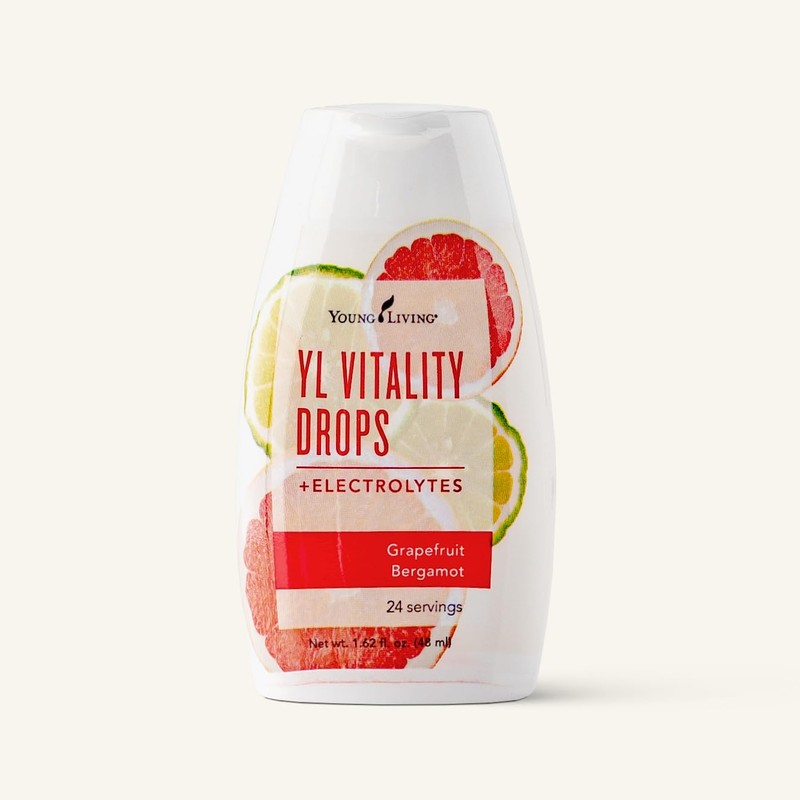 Young Living YL Vitality Drops - Grapefruit Bergamot Flavor, 3