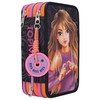 Depesche 12597 TOPModel Night Light Filled 3-Compartment Pencil Case with