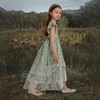 KOGWER Girls Maxi Dress Summer Girl Dresses Green Girls Floral