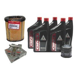 OE Complete Oil Change Kit For Honda Aquatrax Trubo Models F12X R12X F15X Oil Filter Air Filter Spark Plugs