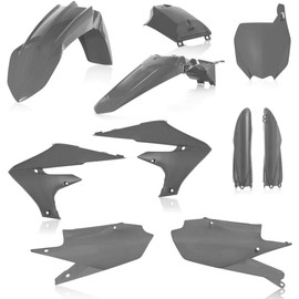YZ250F/450F GRAY ACERBIS PLASTIC KIT-FULL - YAM YZ 250F 2019; YAM YZ 450F 2019