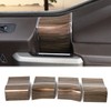 Hoolcar Interior Door Handle Panel Trim ABS Cover Accessories for