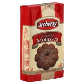 Archway Old Fashioned Molasses Cookies, 9.5-Oz Packages (Pack of 12)