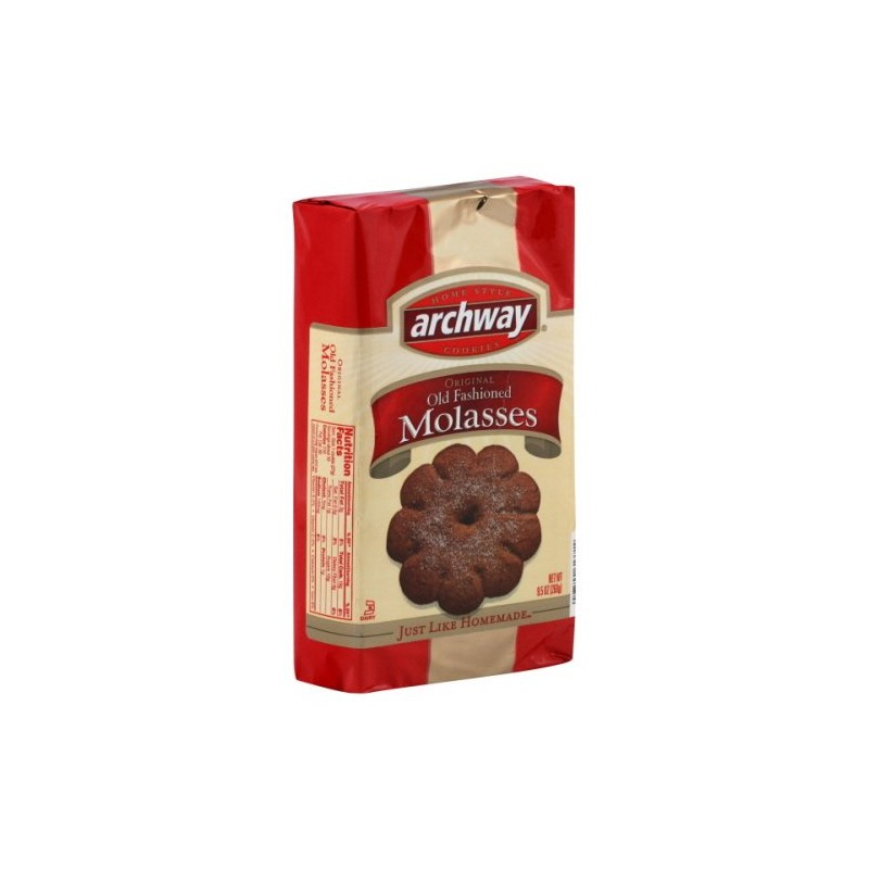Archway Old Fashioned Molasses Cookies, 9.5-Oz Packages (Pack of 12)