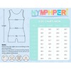 Nymphperi Leotard for Girls Gymnastics Size 8-9 Years Old One
