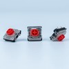 GATERON KS-33 Low Profile Red Silent 2.0 Keyboard Switches, Linear
