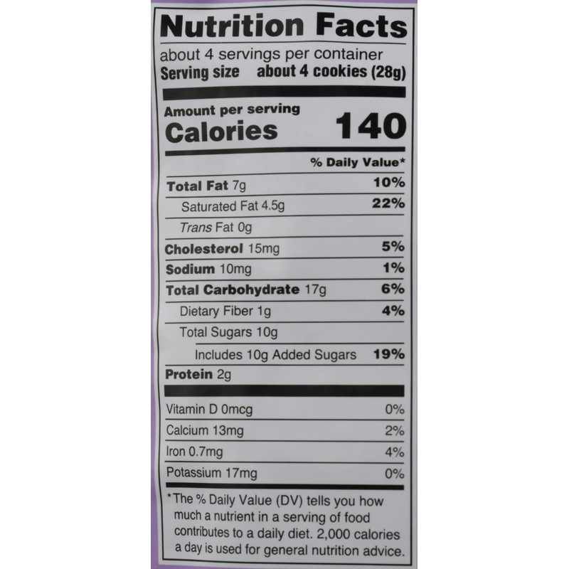 AUDREYS CHIA Chia Chocolate Chip Cookies, 4 OZ