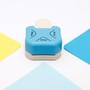 QIQQIKIN Paper Corner Rounder 3 in 1 （R4mm+R7mm+R10mm）， Punches for
