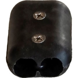 E-Z-TY Reusable Rope Clamps - No More Tying Knots or Splicing Rope - Slick Look - Regular and Double OT - Single Packs (Red, 1/4" Regular)