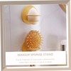 Ipetboom Makeup Sponge Holder Case 4pcs Wall Mount Rack Makeup