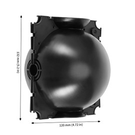 JAPCHET 15 Pack 4.7 Inch Large Plant Root Growing Box, Reusable Air Layering Pods High Pressure Propagation Plastic Grafting Box Tree Rooting Ball Device for Plants Damage-Free Growing Breeding