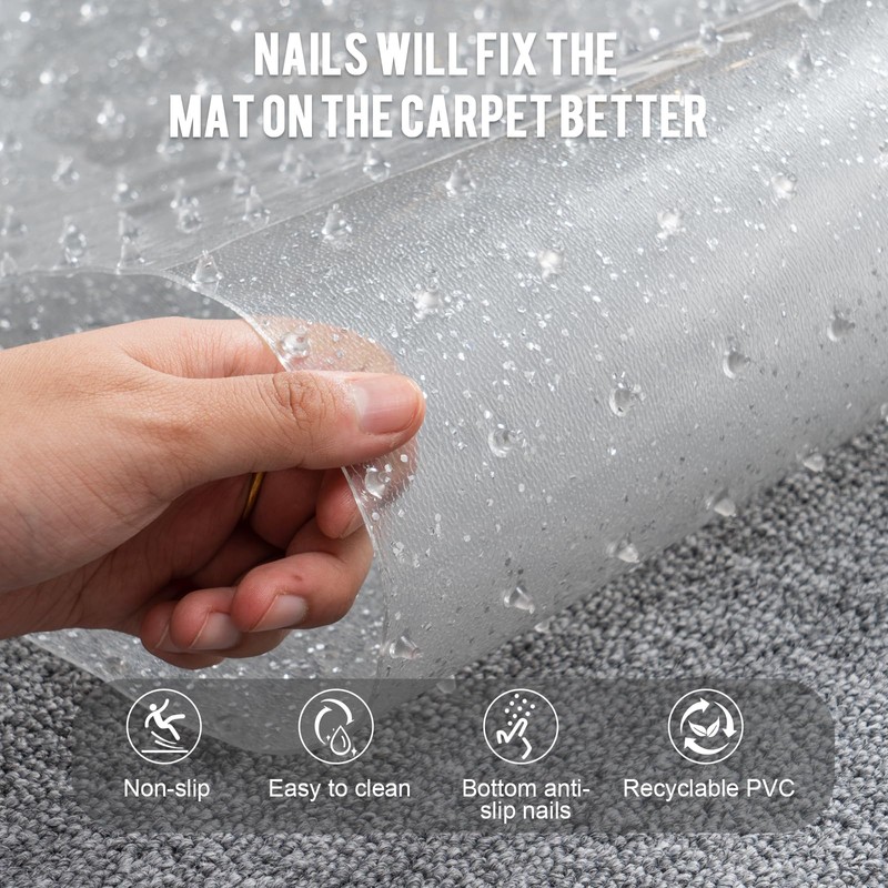 Uross Carpet Protector for Pets - Cat Carpet Protector for