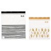 ISTAD Eastard Freezer Bag - Patterned Black/Yellow 305.256.81
