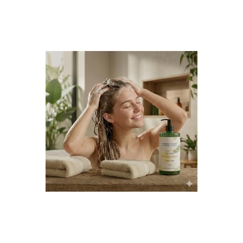 Shampoo Anticaída con Bergamota 500 ml | Fortalece Cabello Débil