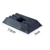 Hoite 4 Pcs Stop Buffer Leaf Spring Intermediate Plate Rubber