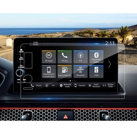 Coleya 2022-2025 2026 Civic Screen Protector for Honda Civic (Si/Type R/Sport Touring Hybrid/Sport Touring/Touring) 9-inch Touchscreen, 9H Tempered Glass 2024 2025 Civic Sedan Hatchback Accessories 9"