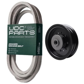 UDC Parts Mower Kit/Belt 539117245 + Pulley 532196104 / Fits Husqvarna LSZ4622 LSZ5422 LSZ5424 LT1597 RZ4619 RZ4620 RZ4621 RZ4621BF RZ4622 RZ4622TBF RZ4623 RZ46i RZ5422 RZ5424 Z146 Z246 Z246i