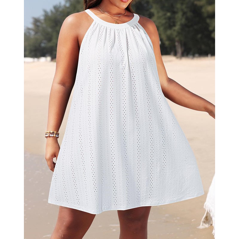 Daci - Traje de baño de talla grande para mujer,