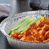 Quixotical 50pcs Aluminium Foil Pans, Round Trays, Disposable Dishes, Durable