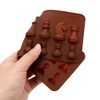 2Pcs Chess Piece Chocolate Candy Molds, International Chess Silicone Mold