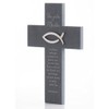 Slate Cross - From Good Powers & Stainless Steel Fish