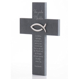 Slate Cross - From Good Powers & Stainless Steel Fish