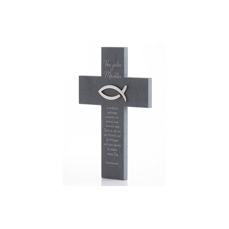 Slate Cross - From Good Powers & Stainless Steel Fish