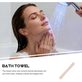 Toalla de Baño de Lufa Beige CORHAD para Exfoliar Cuerpo y Cuello