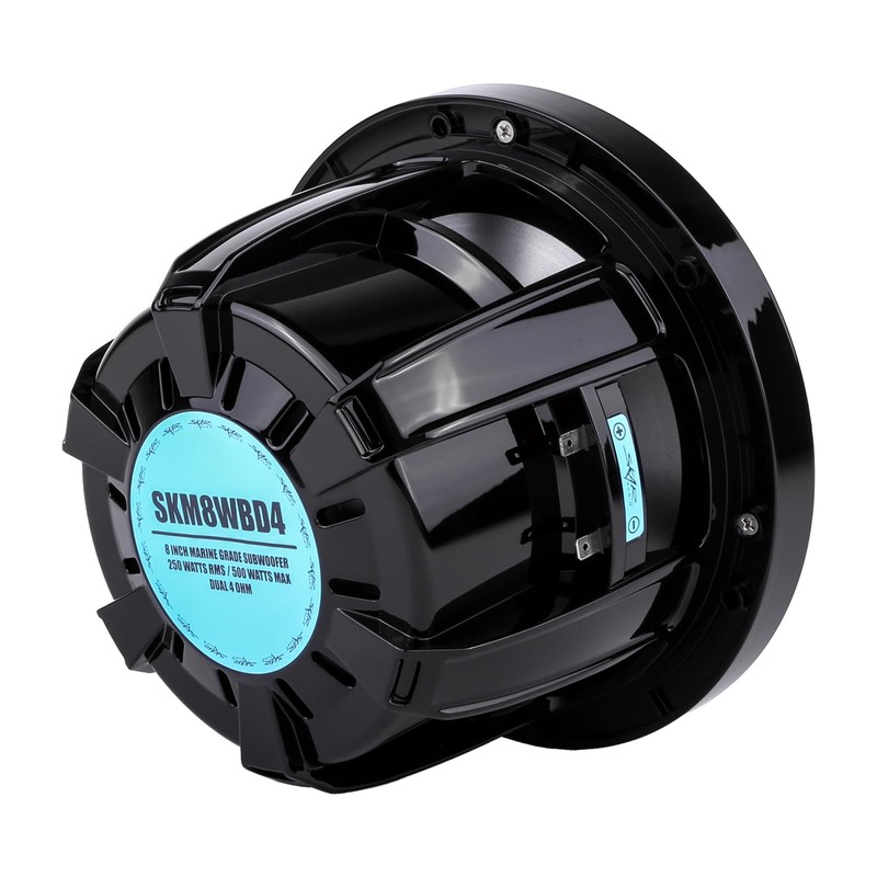 Skar Audio SKM8WBD4 8" 500W Max Power Dual 4 Ohm