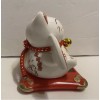 Cal Mart Gifts Solar Powered Porcelain Maneki Neko Lucky Beckoning