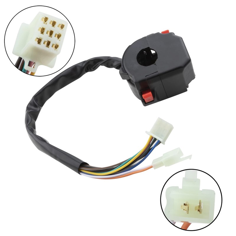 MangWany 7/8 Inch 22 mm Motorcycle ATV Handlebar Switch Headlight