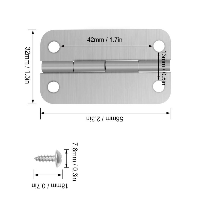 Picowe 3 Pack Cooler Hinges for Igloo Ice Chests, Cooler