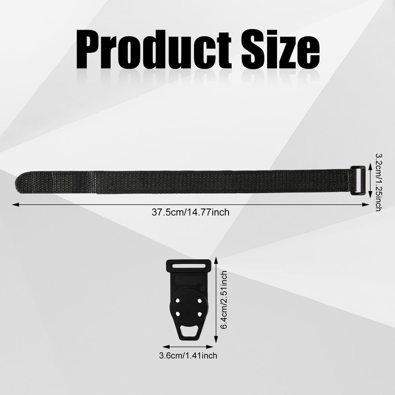 Black Magnetic Hanging Strap for Fluke, Magnetic Multimeter Hanger Strap