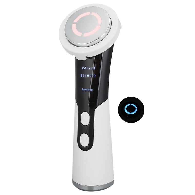 Facial Massage Cleansing Skin Rejuvenation Machine Adjustable Red Blue Light