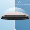 Nnicorns Ash Umbrella, Umbrella with Storage Bo, UV Protection, Mini